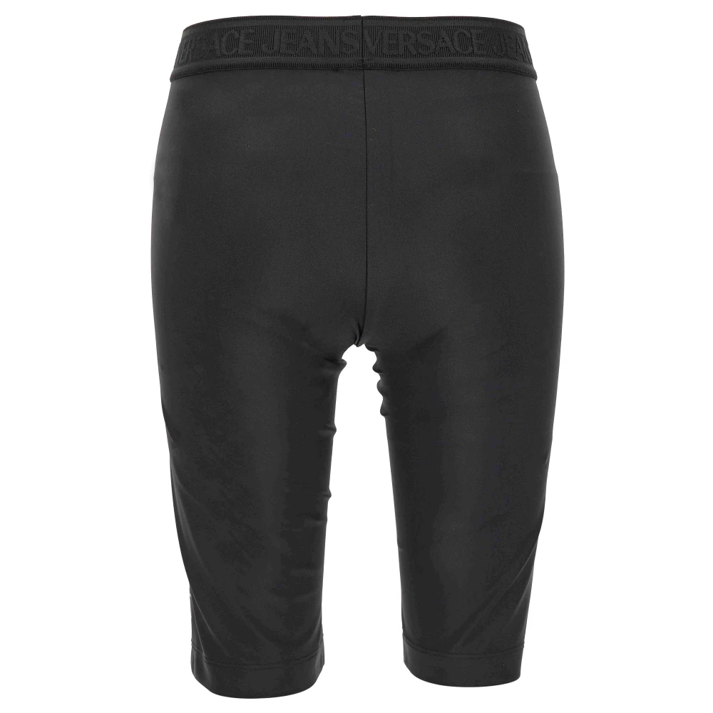 Versace Jeans Couture Stijlvolle Broeken voor Modeliefhebbers Black Dames