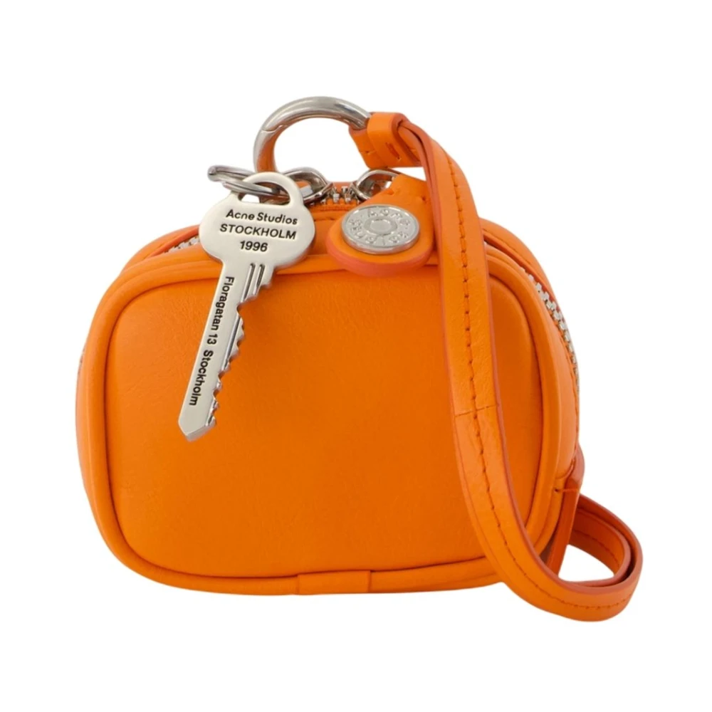 Acne Studios Women's Orange Handbags, One Size, Camero Clip V Pouch