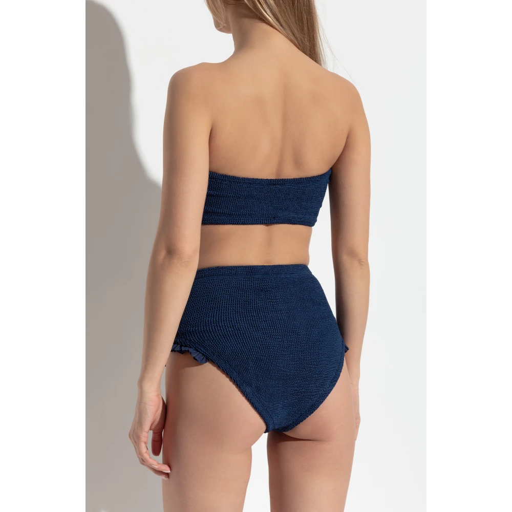 Hunza G Tweedelig badpak Osiris Blue Dames