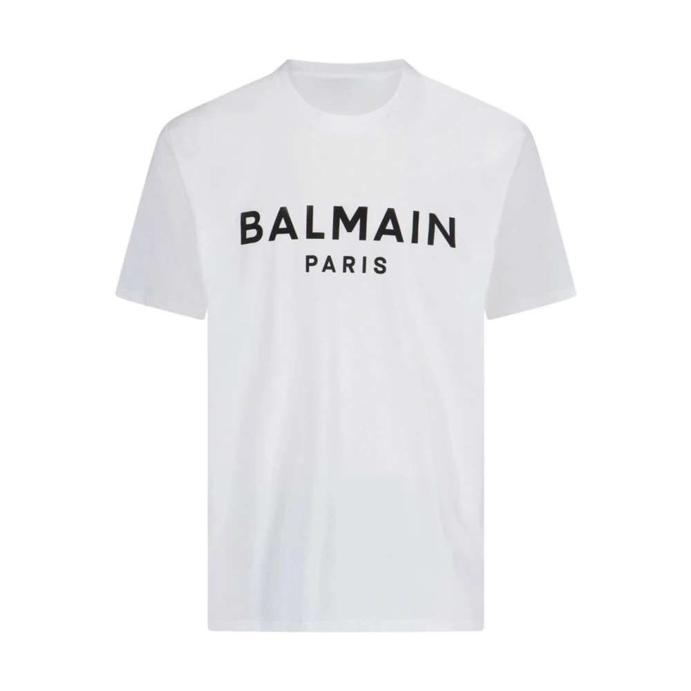 Balmain - Tops > T-Shirts - White - Balmain - Modalova