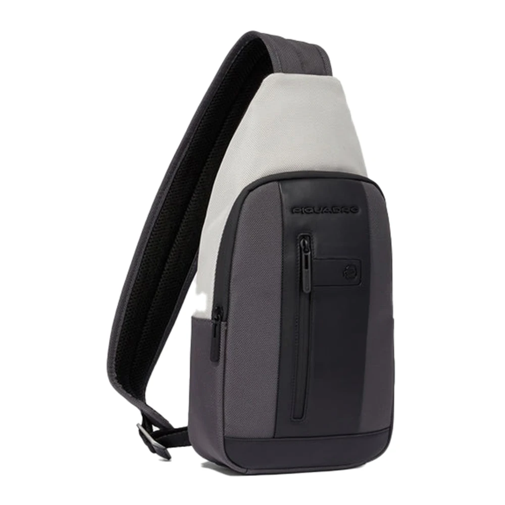 Piquadro Multicolor Leren en Stoffen Rugzak Multicolor Heren