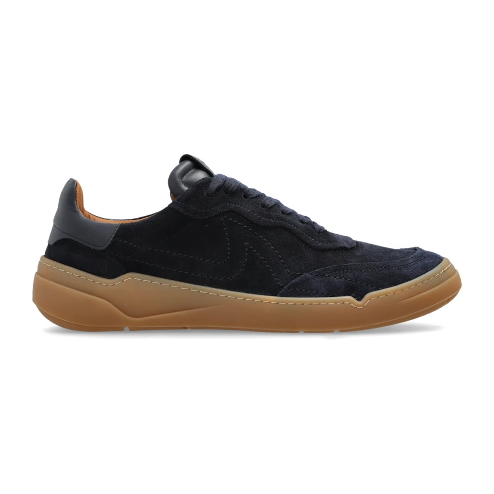 Paul & Shark Suede Sneakers Heren Schoenen Blauw