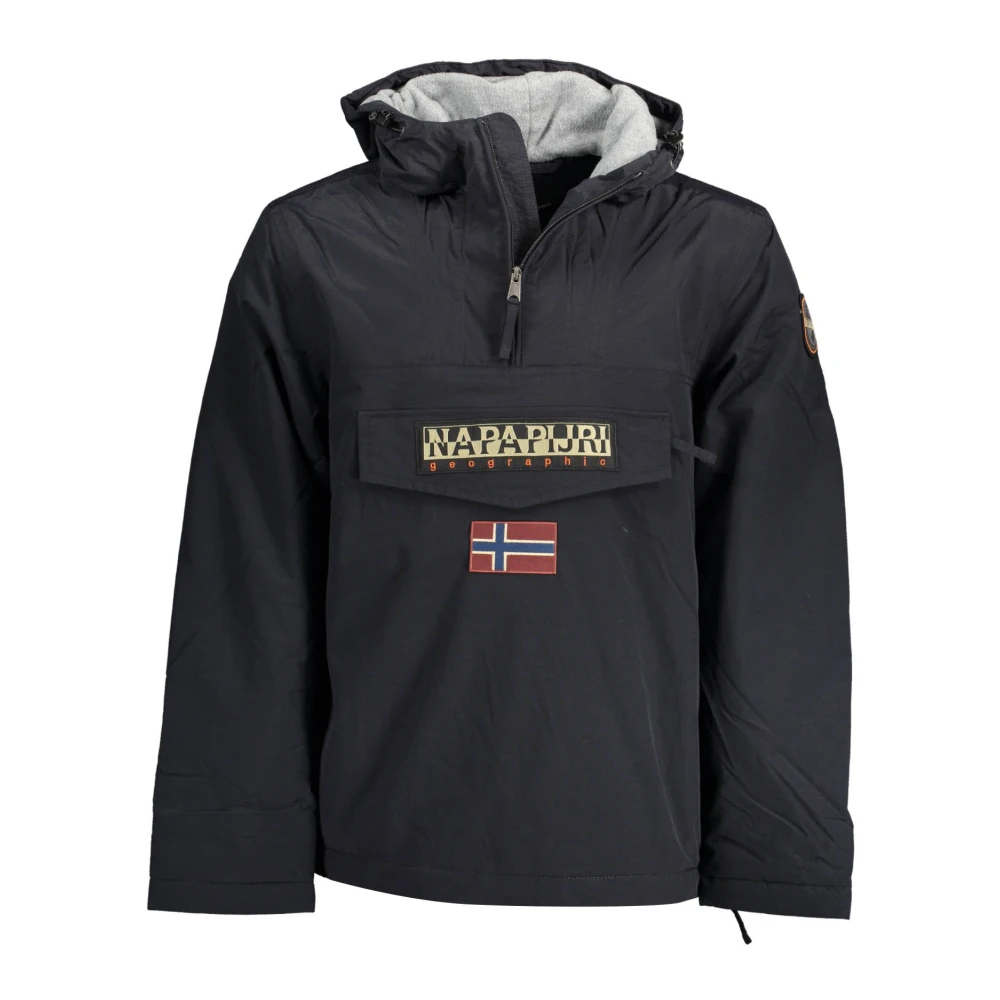Napapijri Men's Black Winter Jackets, 2XL, Clothing