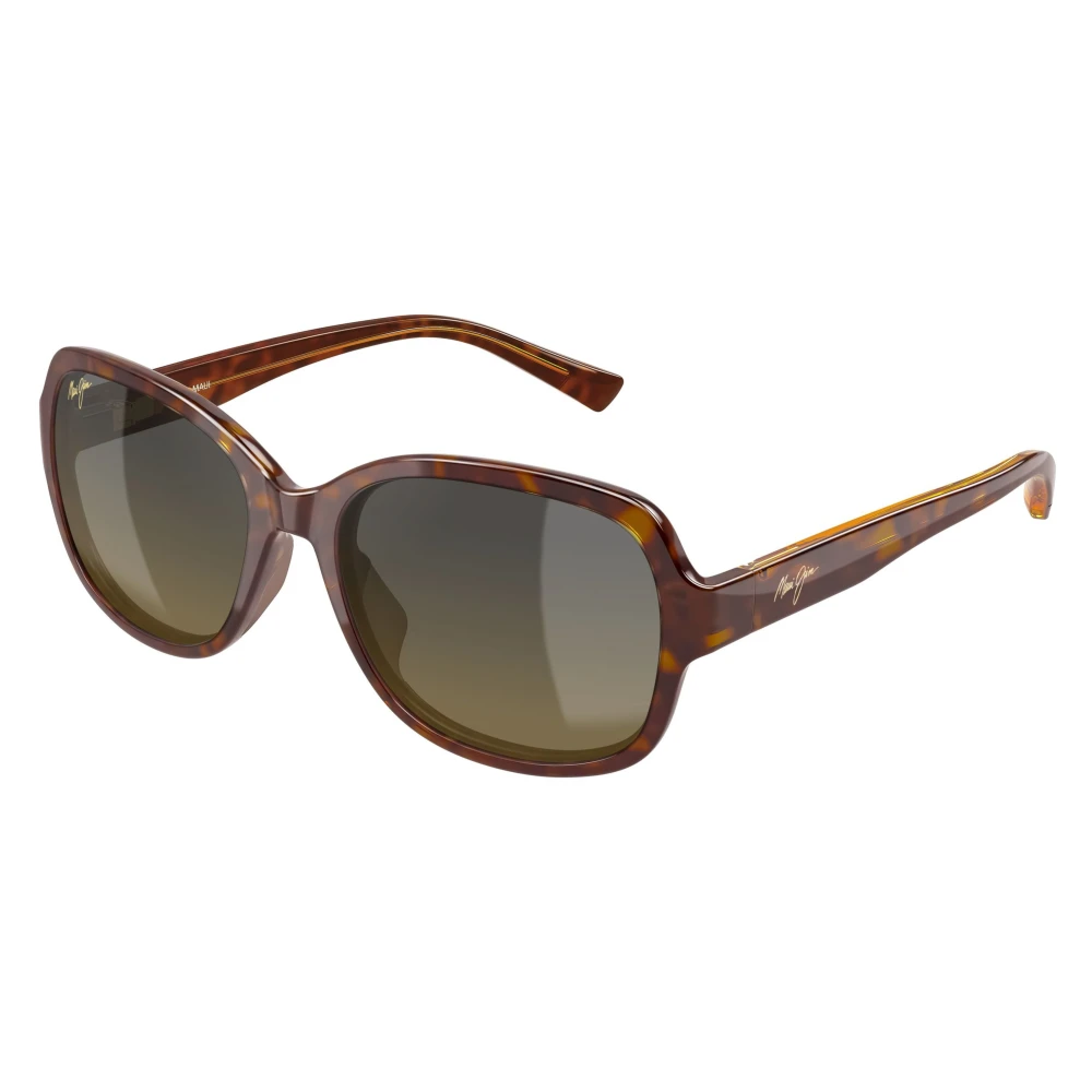 Maui Jim Unisex Brown Sunglasses, 55 Mm, Hiluhilu Sunglasses