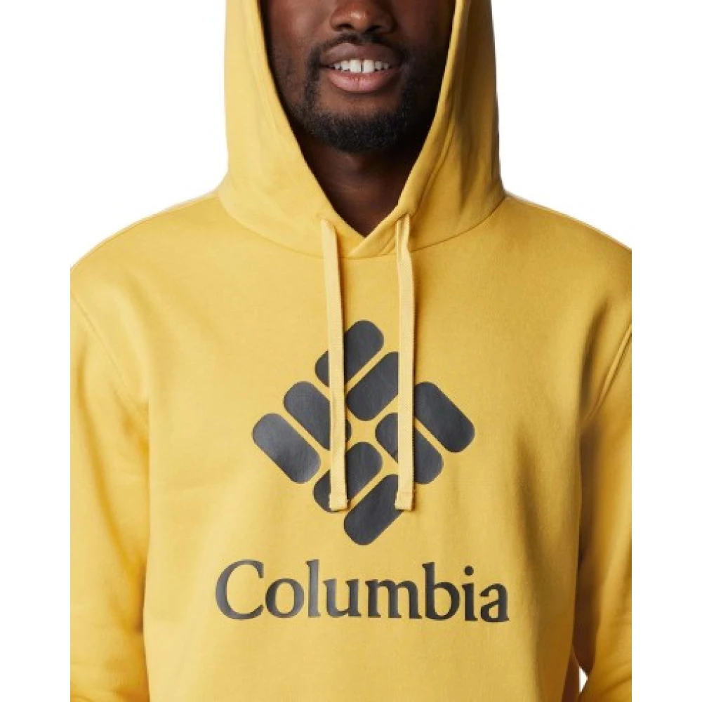 Columbia Heren Sweatshirt Yellow Heren