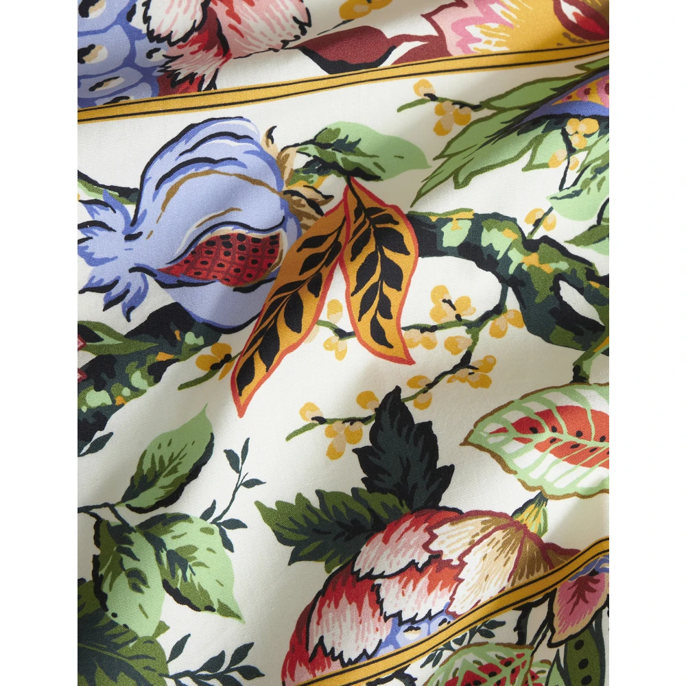ETRO Bloemenprint Katoenen Overhemd Multicolor Dames