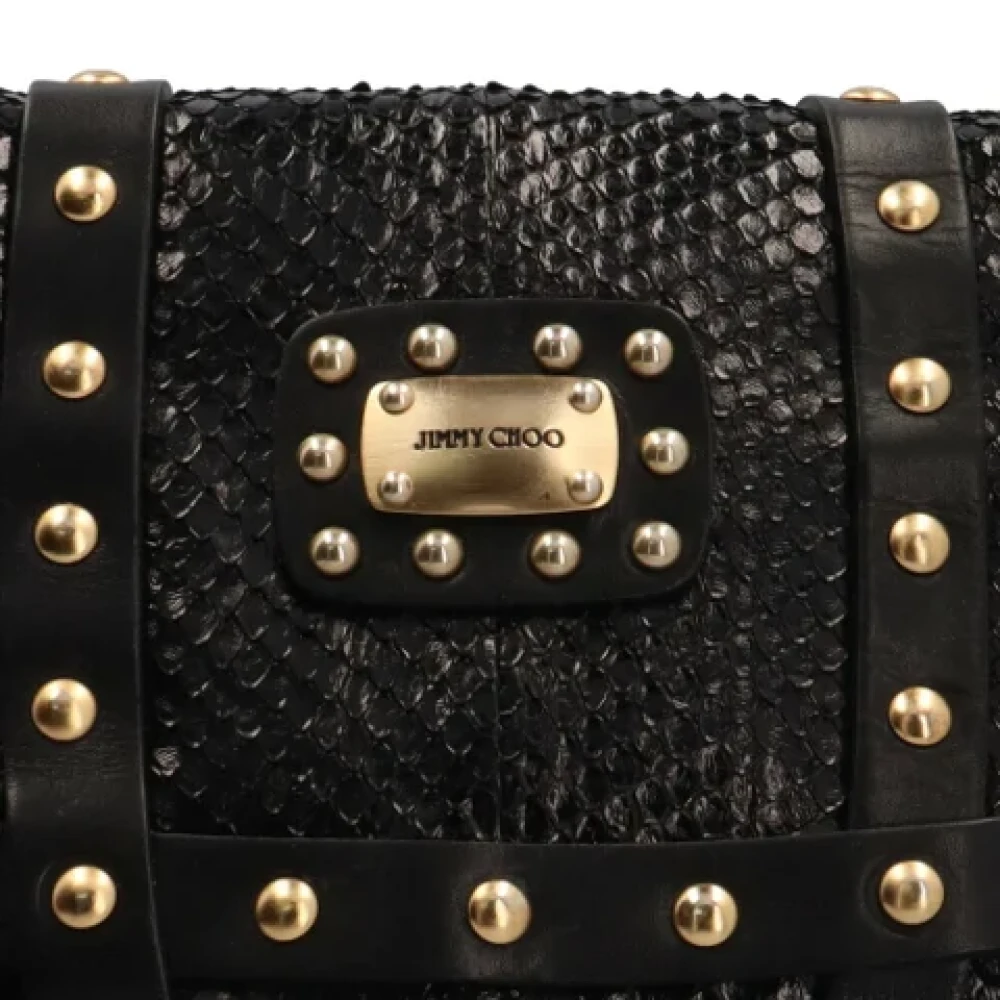 Jimmy Choo Pre-owned Leather handbags Black Dames