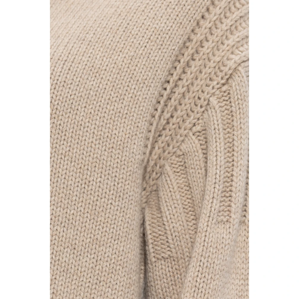 Jil Sander Cashmere coltrui Beige Dames