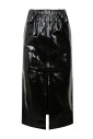 black-patent-leather-midi-skirt