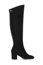 bottine-a-talon-haut-en-daim-noir