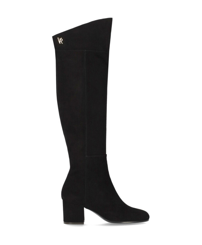 bottine-a-talon-haut-en-daim-noir