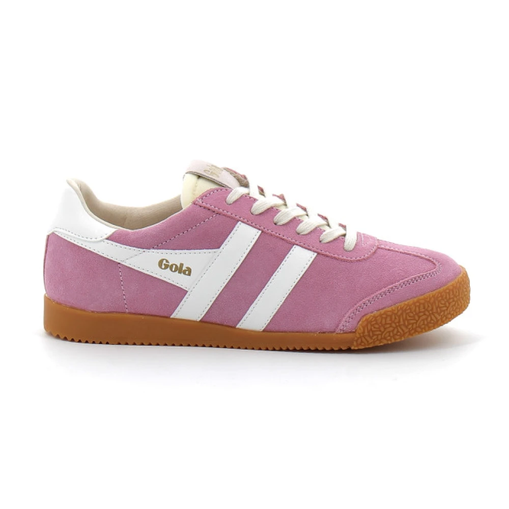Gola Vintage Lace-Up Sneakers Elan Dames Schoenen Roze