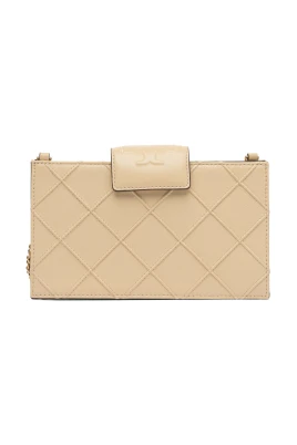 Beige Mini Chain Plånbok Tillbehör