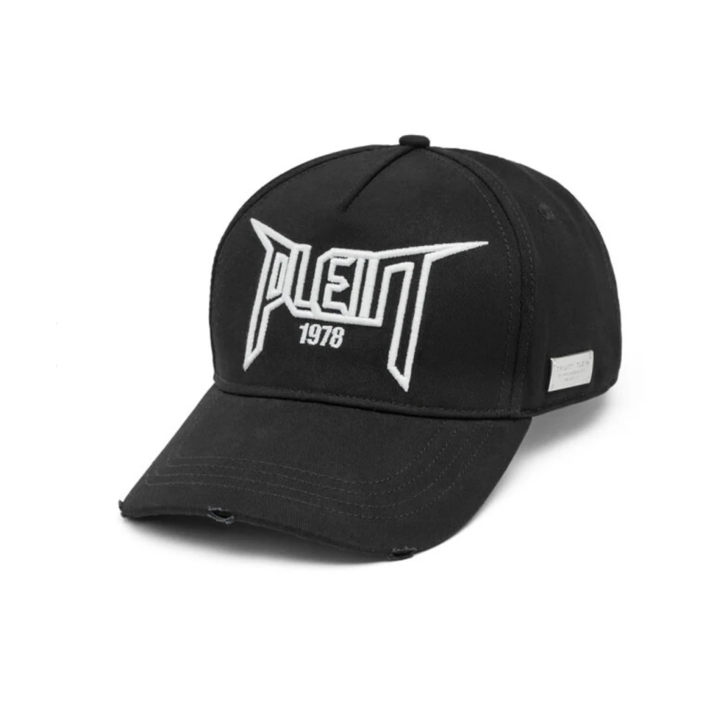 Philipp Plein Stijlvolle Baseball Cap Pp1978 Black Heren