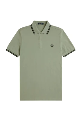 Fred Perry Polo Shirts Grön M