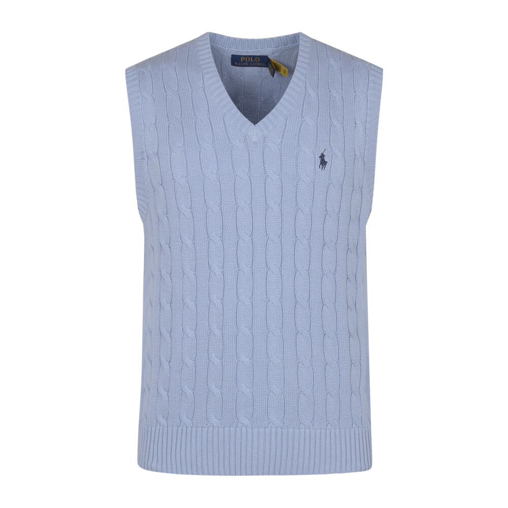 Ralph lauren mens sleeveless on sale jumper