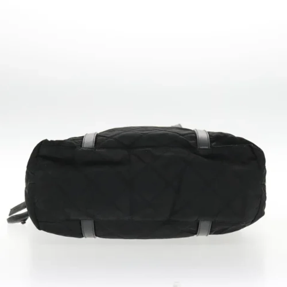 Prada Vintage Pre-owned Nylon prada-bags Black Dames