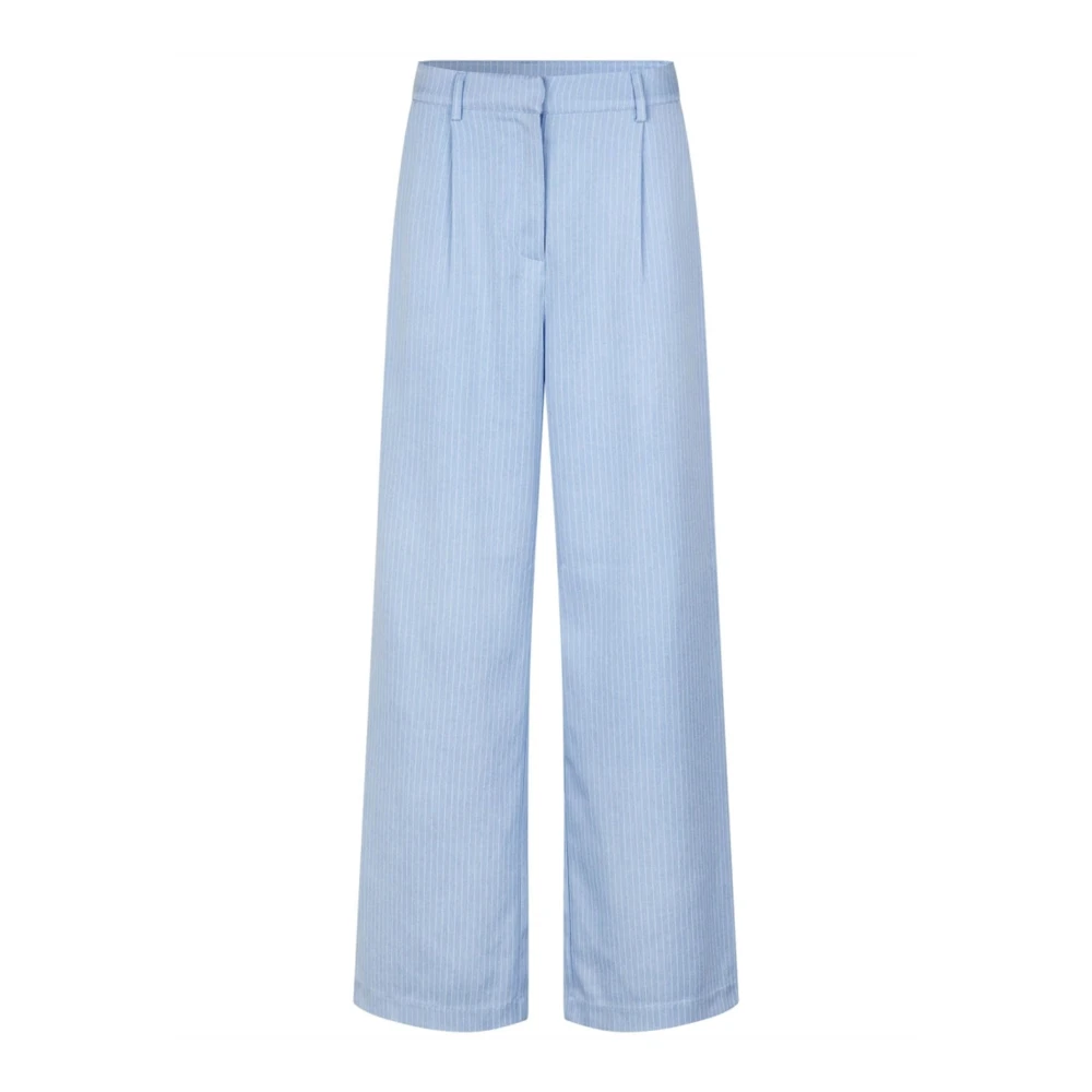 Lollys Laundry Women's Blue Wide Trousers - Wide Trousers - L - Trousers