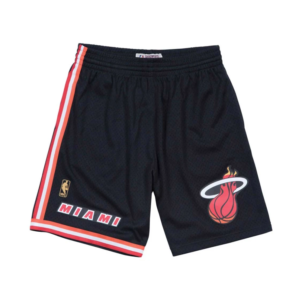 Mitchell & Ness Miami Heat NBA Swingman Shorts Zwart Black Heren