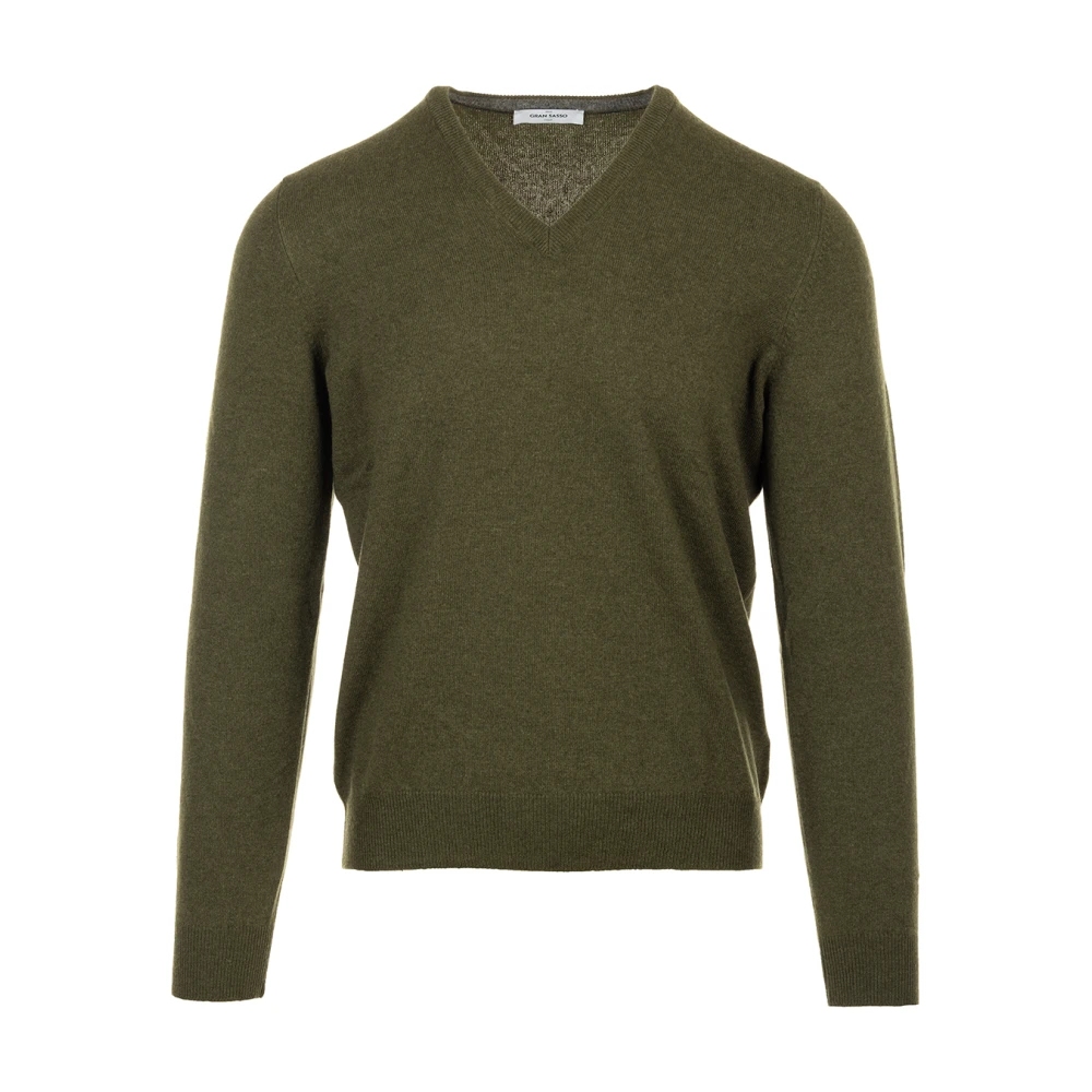 Gran Sasso Groene Pullover Trui Green Heren
