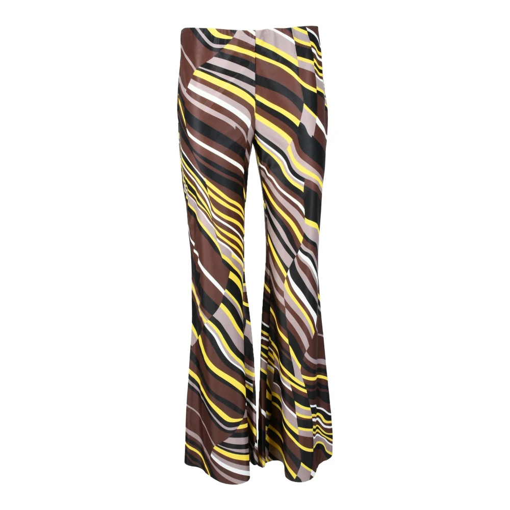 Maliparmi Stijlvolle Broek van Elastaanmix Multicolor Dames