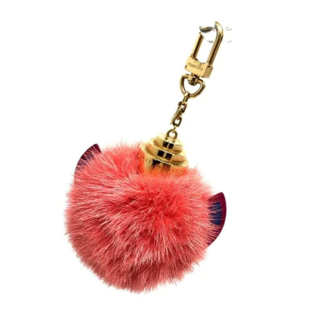 Louis Vuitton Vintage Pre-owned Fabric key-holders Pink Dames