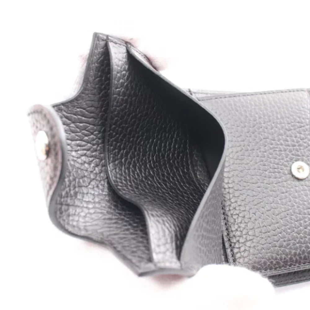 Hermès Vintage Pre-owned Fabric wallets Black Dames