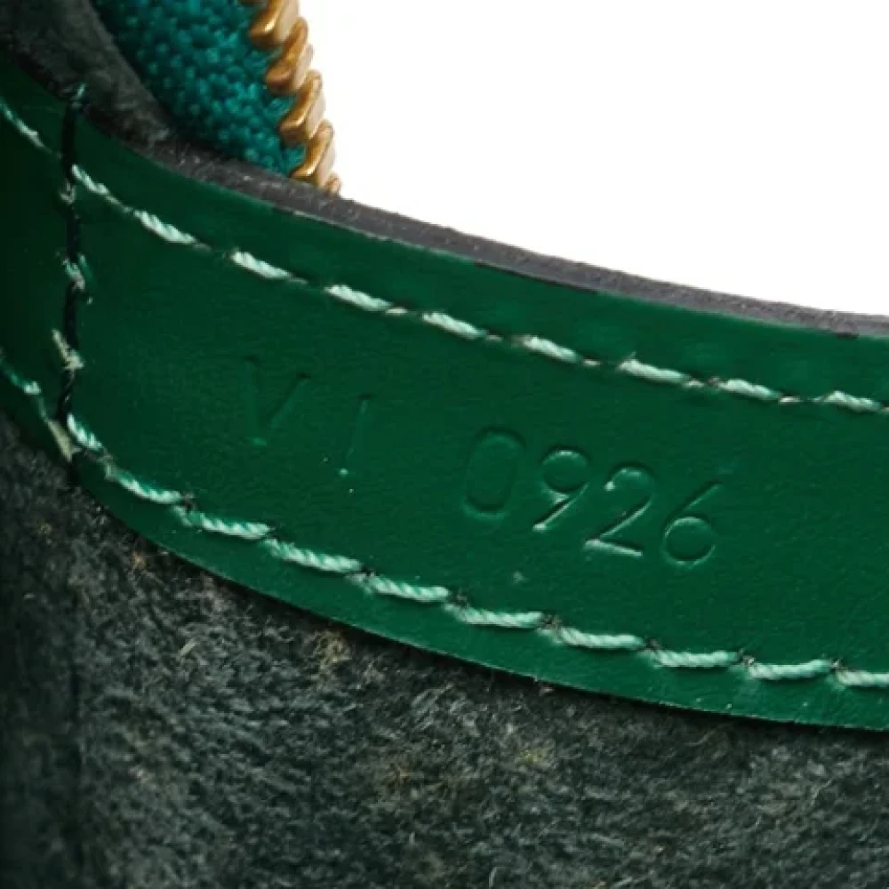 Louis Vuitton Vintage Pre-owned Leather totes Green Dames