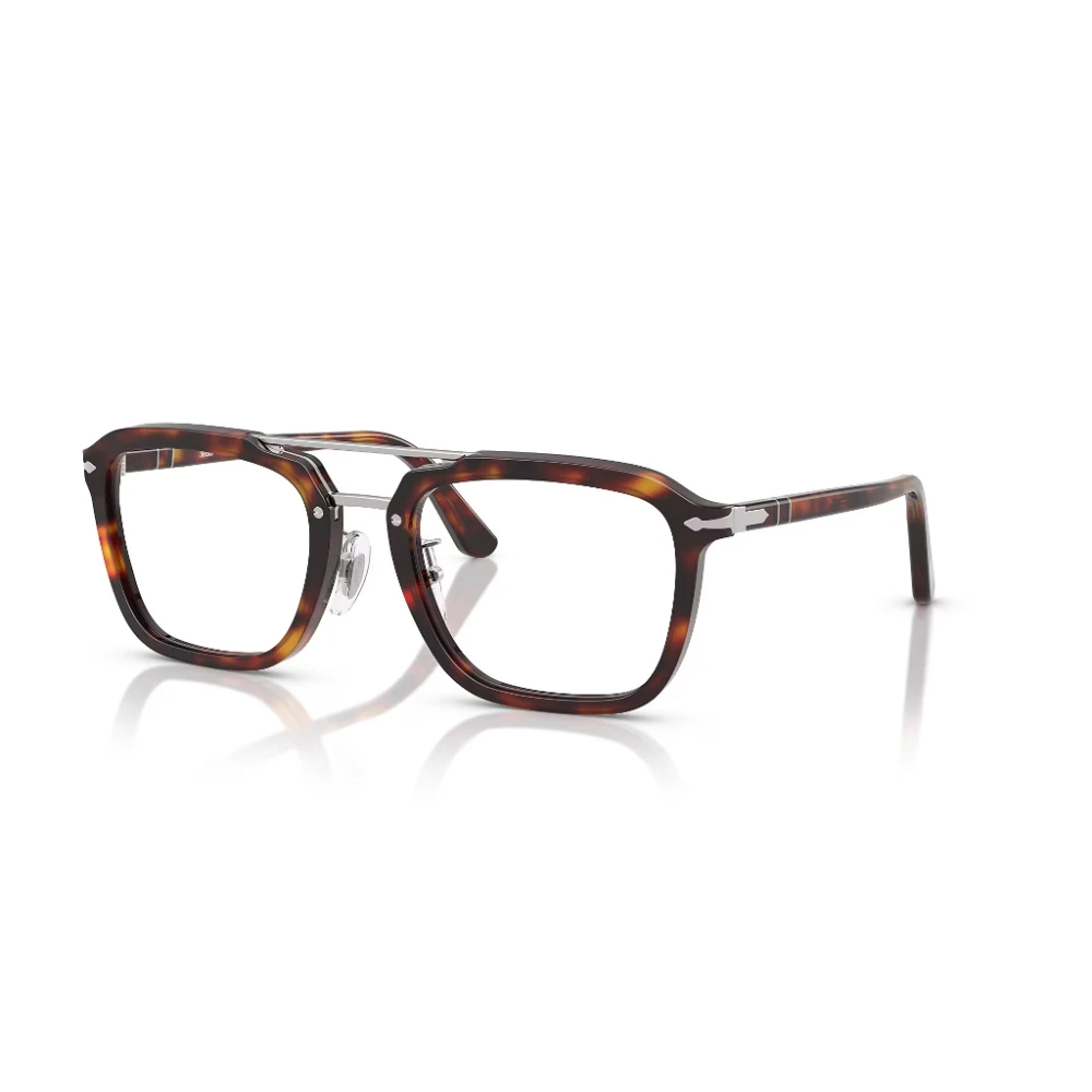 Persol Moderne Bril Innovatief Ontwerp Brown Unisex