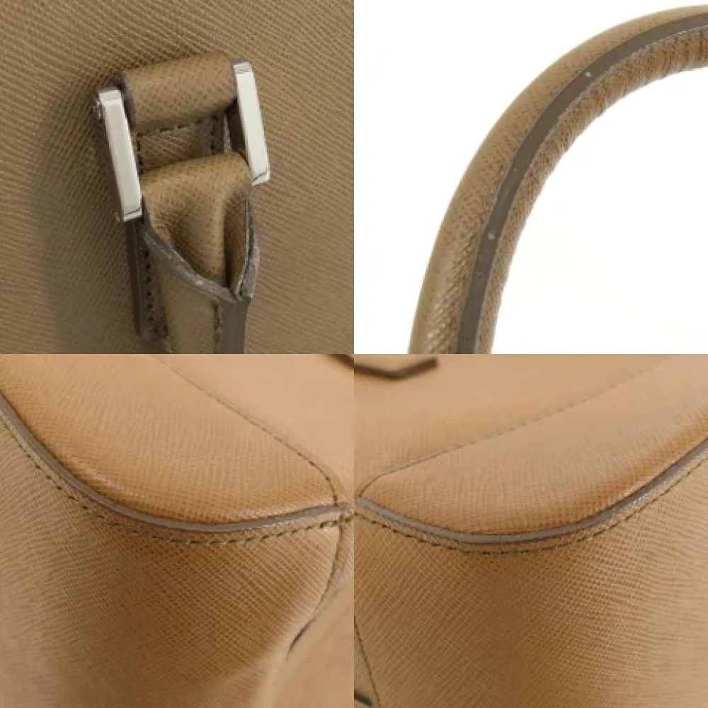 Burberry Vintage Pre-owned Plastic handbags Brown Dames