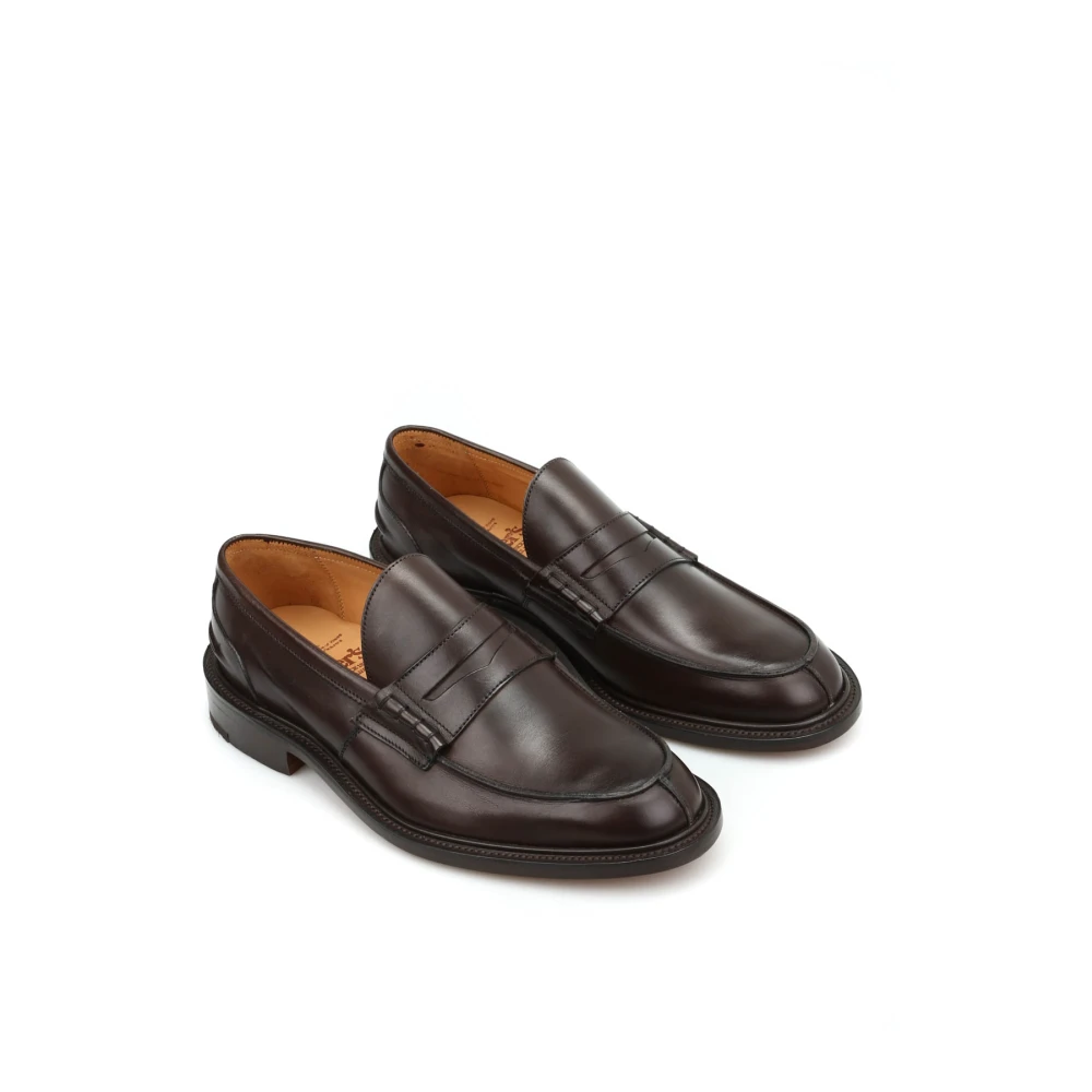 Loake Shoemakers Imperial Grained Penny Loafer Black | Man Loake Shoemakers Imperial Grained Penny Loafer Black | Man
