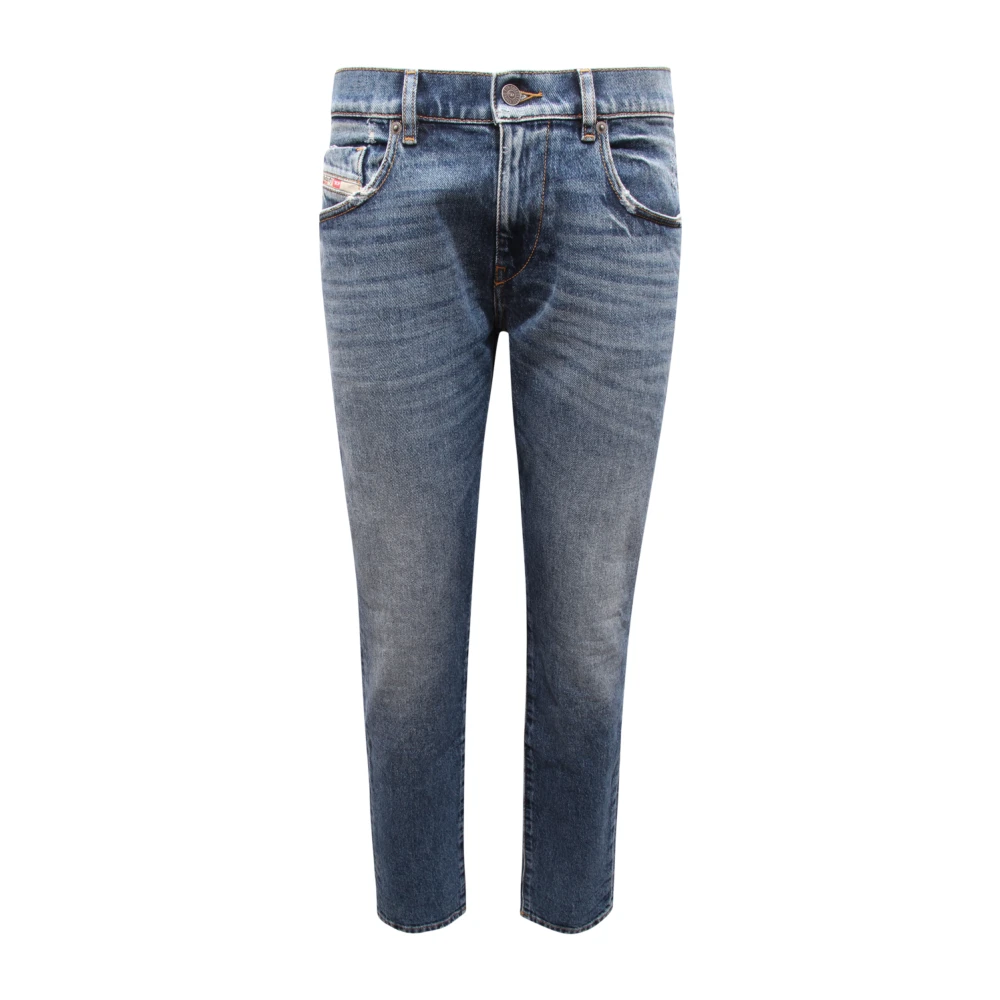 Diesel Blue 2019 D-Strukt Slim Fit Trousers - Male - Slim Fit Jeans - W30 - Jeans