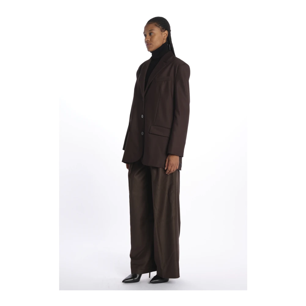 IVY OAK Bruine Blazer Jas Brown Dames