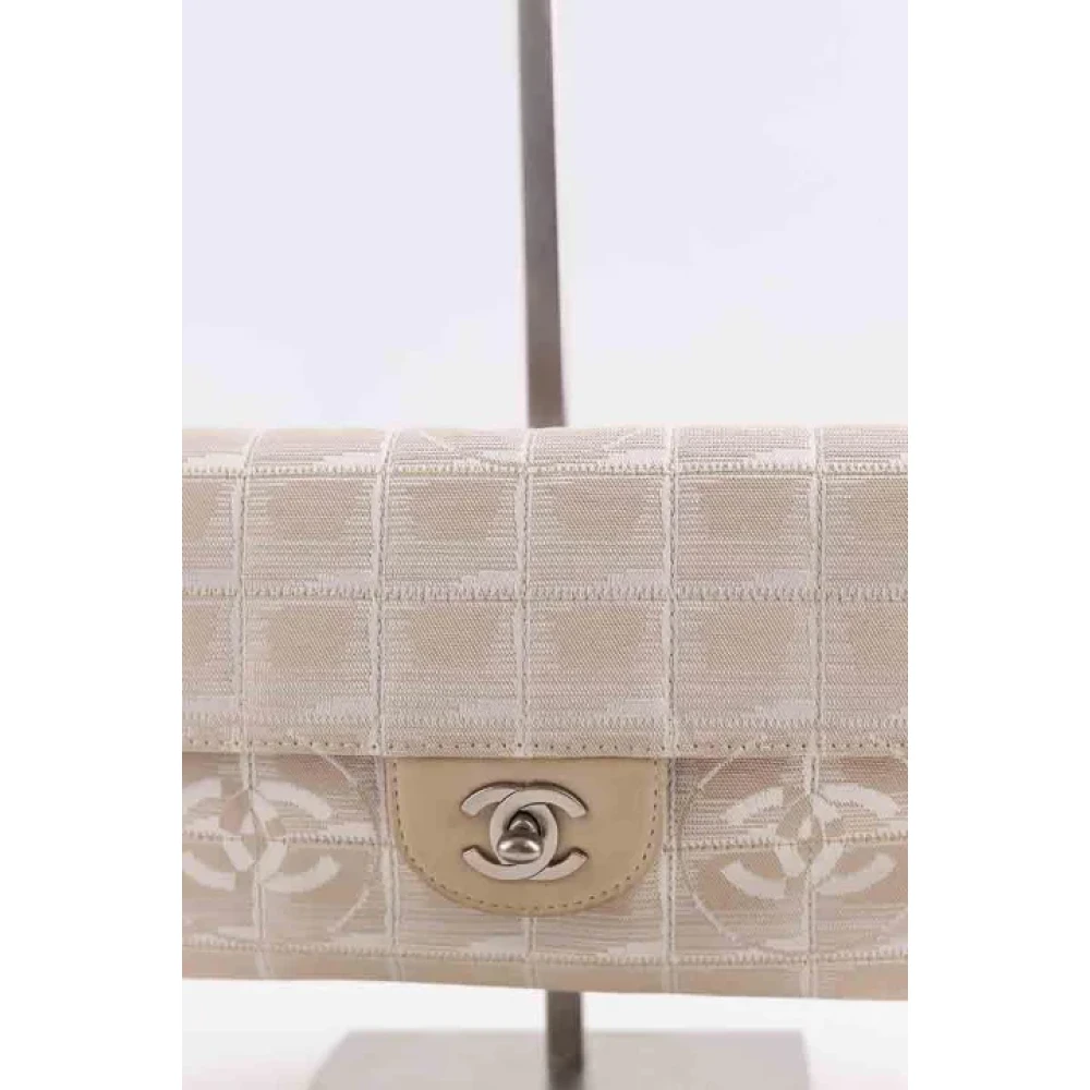 Chanel Vintage Pre-owned Leather shoulder-bags Beige Dames