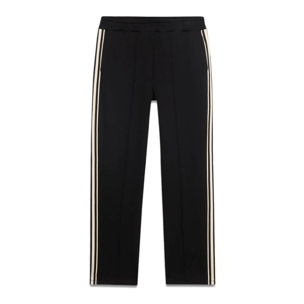 Oltre Joggers soft touch met contrasterende profielen Black Dames