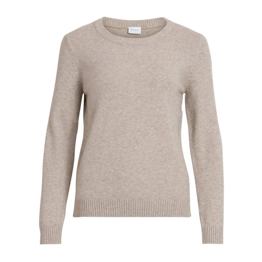 Knitwear > Round-neck Knitwear - - Vila - Modalova