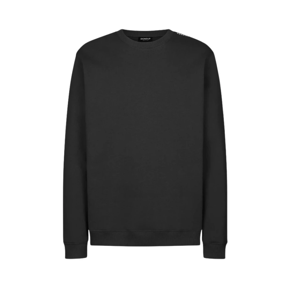 Dondup Hombre Negro Sudaderas, Talla: S