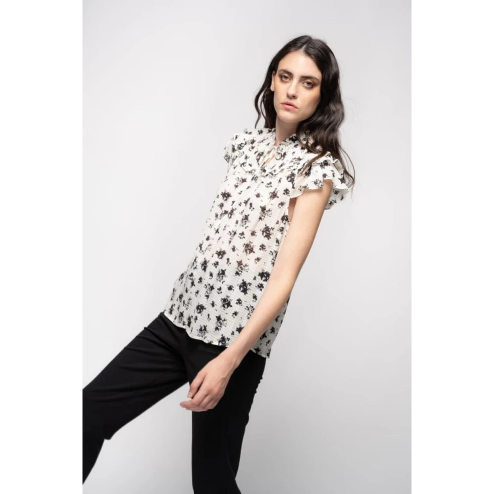 pinko Ghibli 6 Stoffen Broek Black Dames