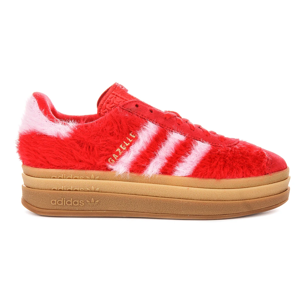 Adidas Women's Red Gazelle Bold - Skateboarding - 5 Uk - Sport