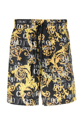 classic-pattern-drawstring-shorts