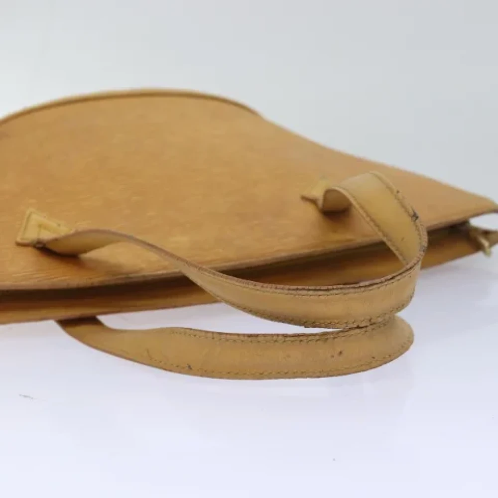 Louis Vuitton Vintage Pre-owned Leather shoulder-bags Yellow Dames