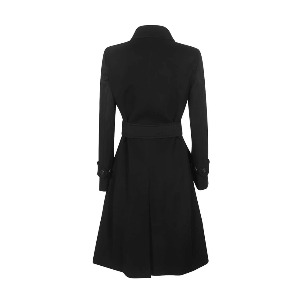 Max Mara Weekend Dubbele Rijgjas Black Dames