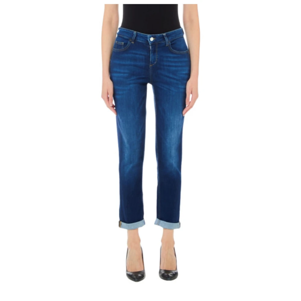 Liu Jo Comfortabele straight leg jeans Blue Dames