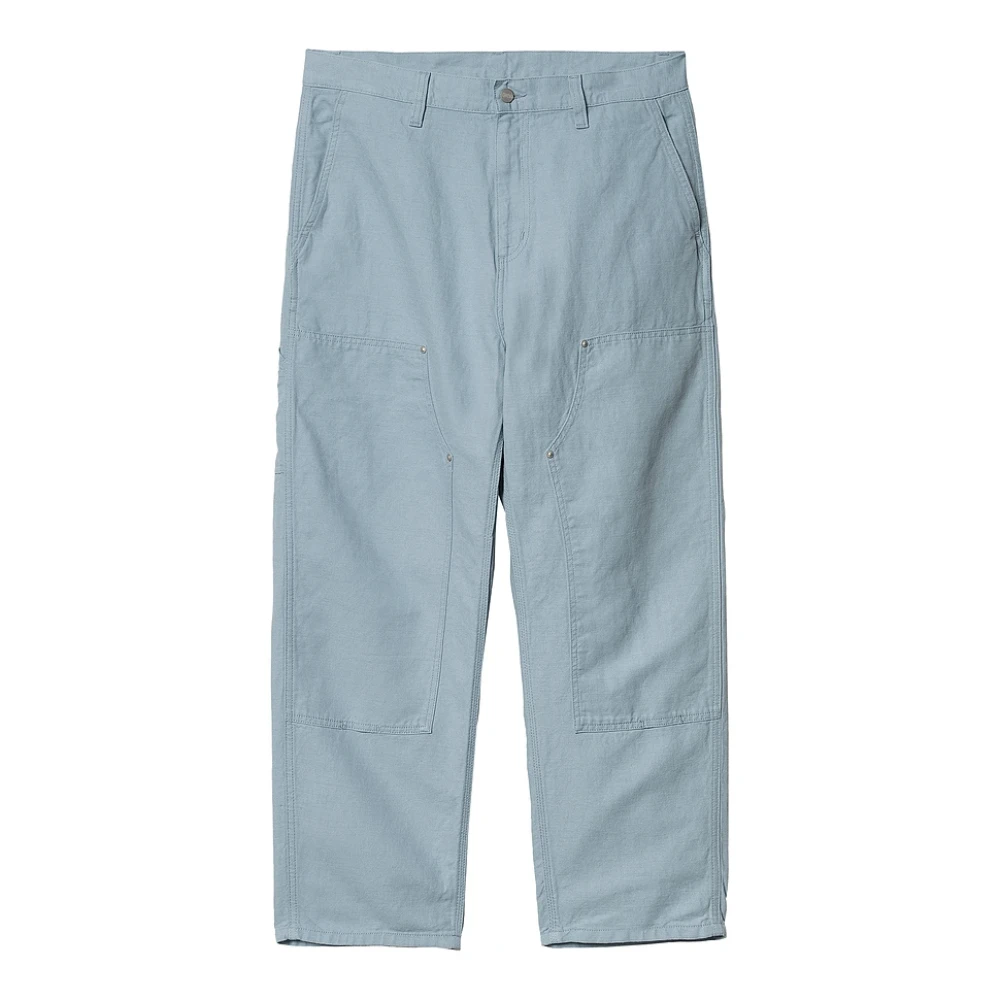 Carhartt WIP Stijlvolle Urban Broeken voor Dagelijks Gebruik Blue Heren