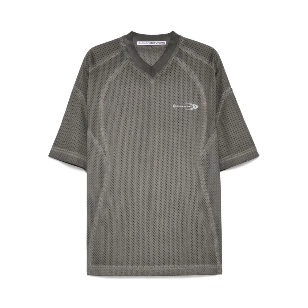 Alexander wang Stijlvol T-shirt Ucc1251733 010c Gray Dames