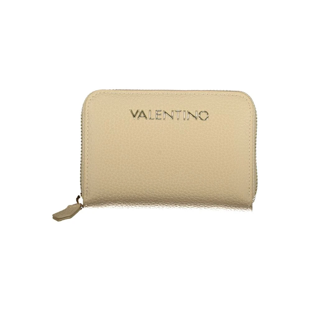 Valentino By Mario Valentino Women's Beige Wallets & Cardholders, One Size, Polyurethane Wallet