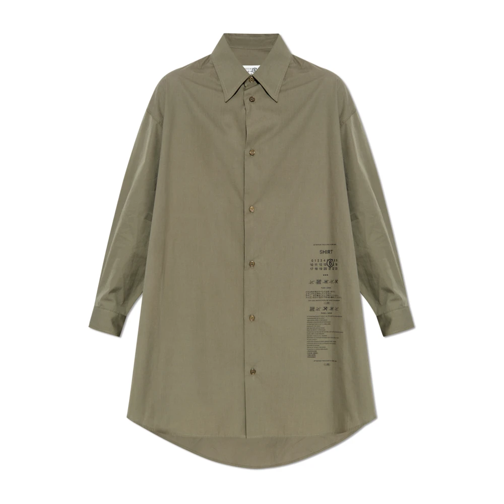 MM6 Maison Margiela Stijlvolle Jurken Collectie Green Dames