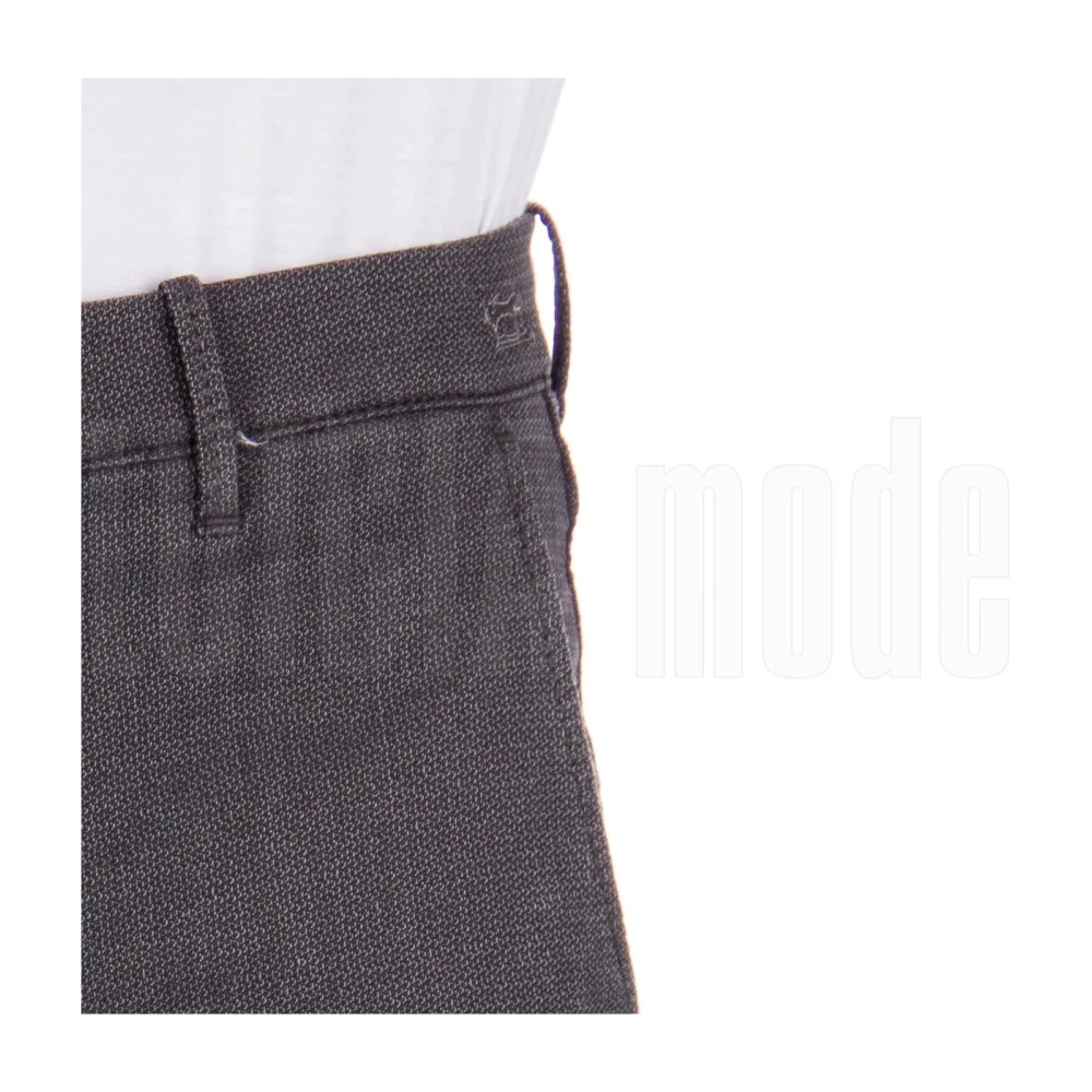 Jacob Cohën Klassieke Comfortabele Solide Broek Gray Heren