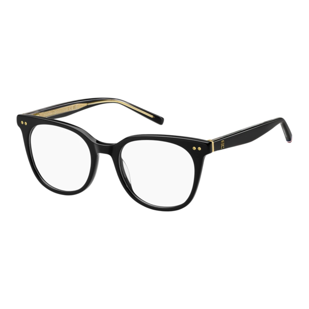 Tommy Hilfiger Unisex Black Glasses, 50 Mm, Eyewear Frames Th 2160