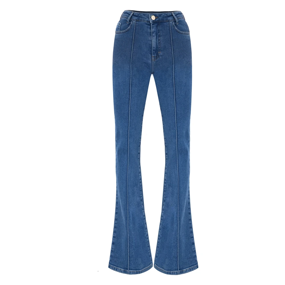 Kocca Boot-cut Jeans Blue Dames